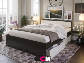 Кровать КР 605 с ящиками Гармония венге в Магнитогорске - magnitogorsk.magazin-mebel74.ru | фото