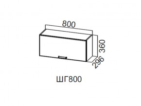 ШГ800/360 Шкаф навесной 800/360 (горизонт.) в Магнитогорске - magnitogorsk.magazin-mebel74.ru | фото