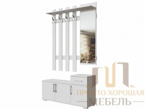 Вешалка с зеркалом 1,2 м в Магнитогорске - magnitogorsk.magazin-mebel74.ru | фото